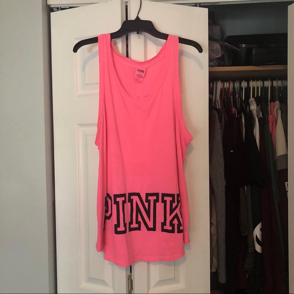 vs pink || tank top
